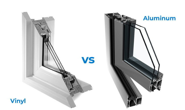 vinyl vs aluminum windows